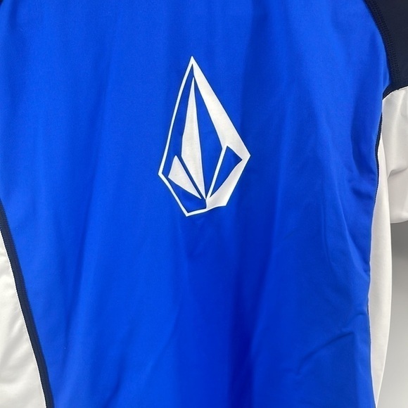 VOLCOM swim shirt rash guard anti uv mod tech uv ultra violet protection sz lg - Picture 5 of 8